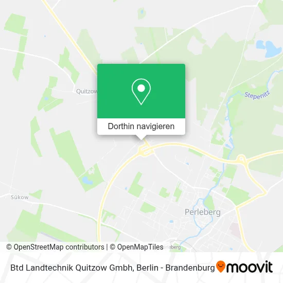 Btd Landtechnik Quitzow Gmbh Karte