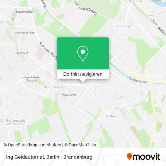 Ing-Geldautomat Karte