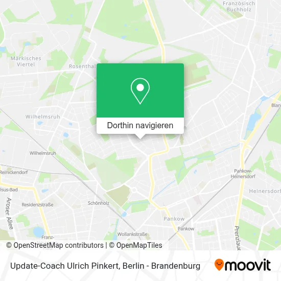 Update-Coach Ulrich Pinkert Karte