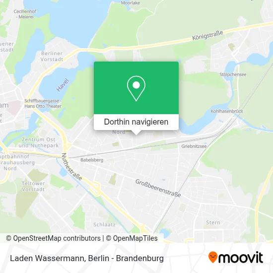 Laden Wassermann Karte
