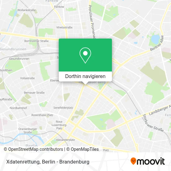 Xdatenrettung Karte