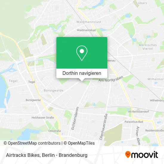Airtracks Bikes Karte