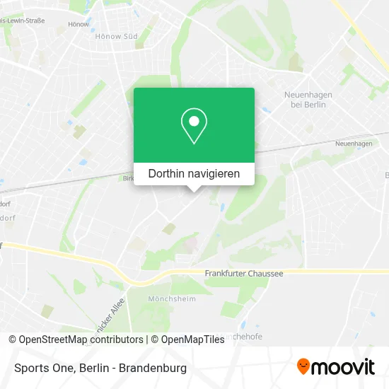Sports One Karte