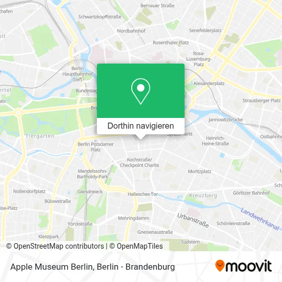 Apple Museum Berlin Karte