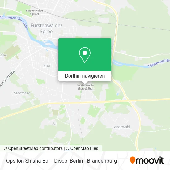 Opsilon Shisha Bar - Disco Karte