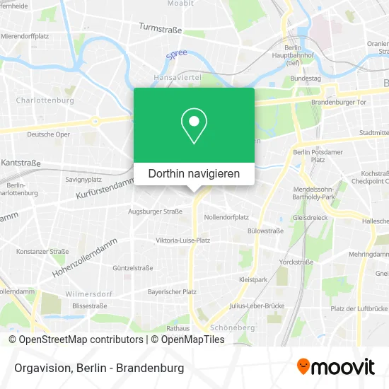 Orgavision Karte