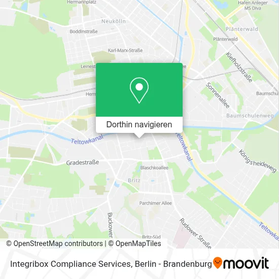 Integribox Compliance Services Karte