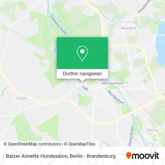 Balzer Annette Hundesalon Karte