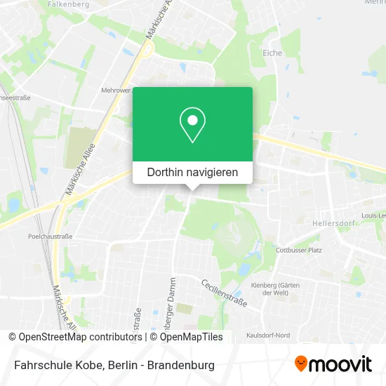 Fahrschule Kobe Karte