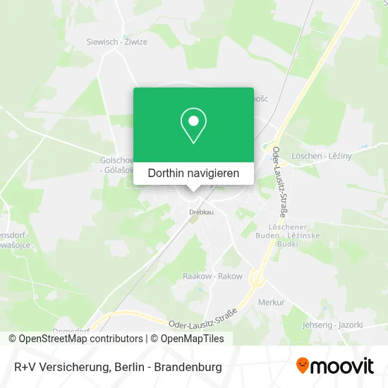 R+V Versicherung Karte