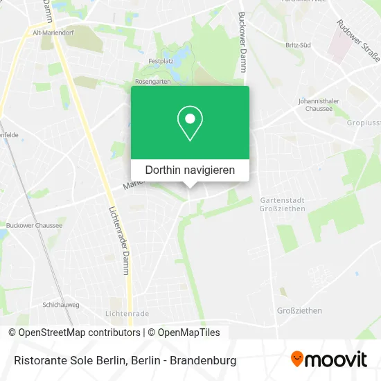 Ristorante Sole Berlin Karte