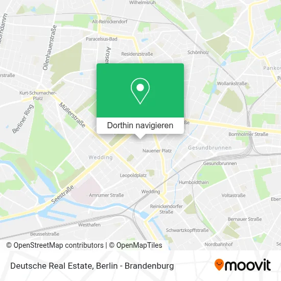 Deutsche Real Estate Karte