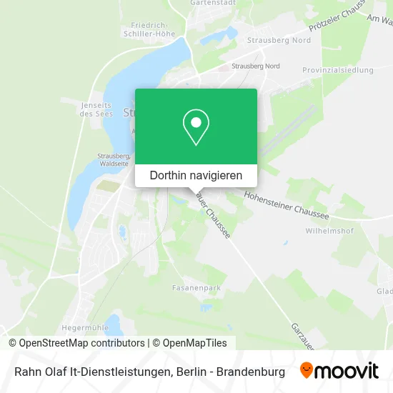 Rahn Olaf It-Dienstleistungen Karte