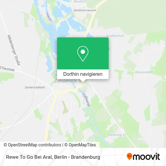 Rewe To Go Bei Aral Karte