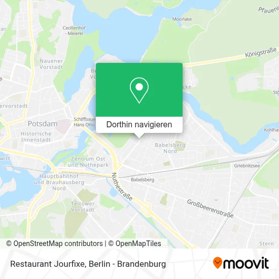 Restaurant Jourfixe Karte