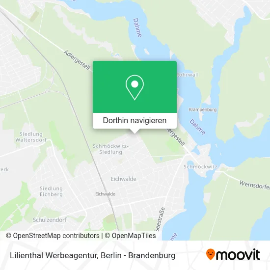 Lilienthal Werbeagentur Karte
