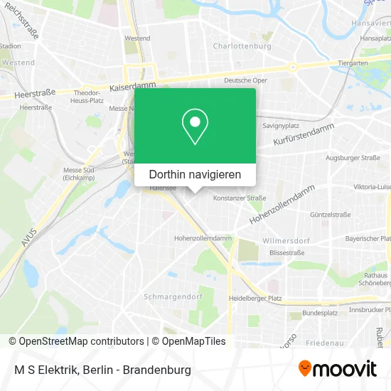 M S Elektrik Karte