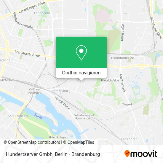 Hundertserver Gmbh Karte