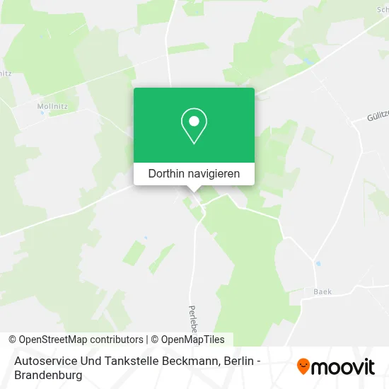 Autoservice Und Tankstelle Beckmann Karte
