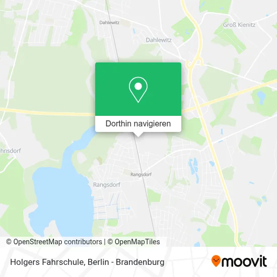 Holgers Fahrschule Karte