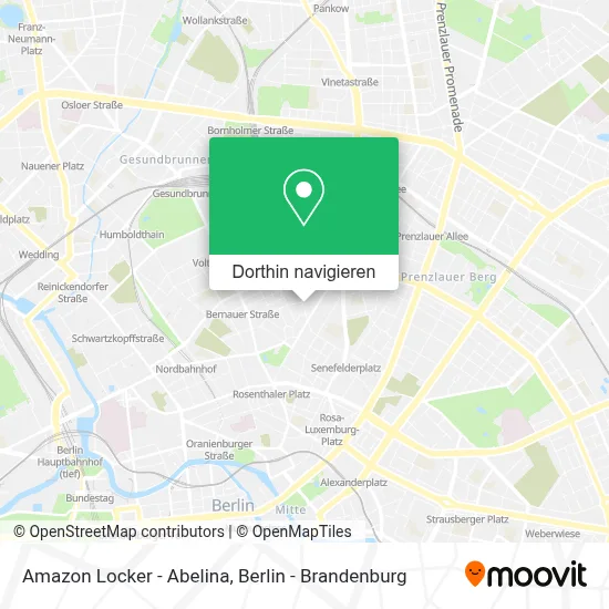 Amazon Locker - Abelina Karte