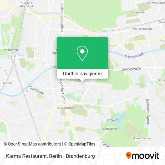 Karma Restaurant Karte