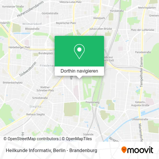 Heilkunde Informativ Karte