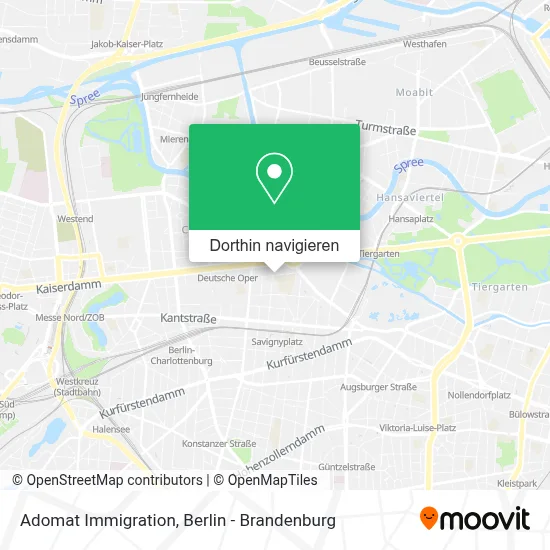 Adomat Immigration Karte