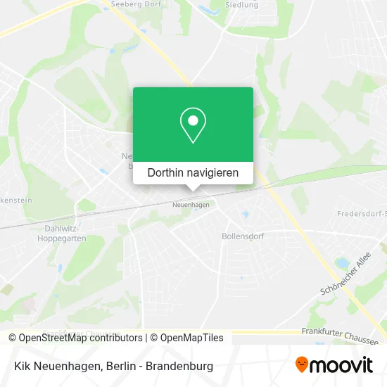 Kik Neuenhagen Karte