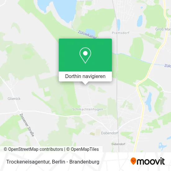 Trockeneisagentur Karte