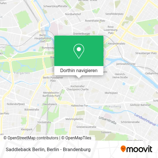 Saddleback Berlin Karte