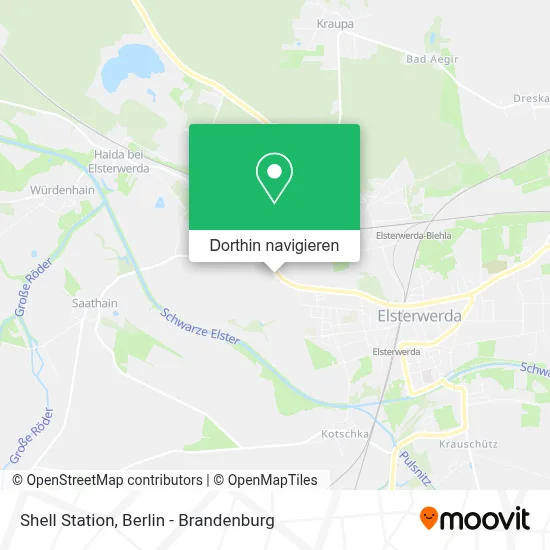 Shell Station Karte