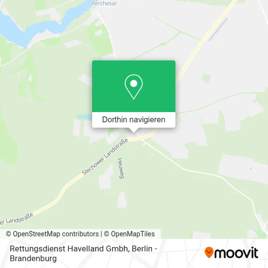 Rettungsdienst Havelland Gmbh Karte