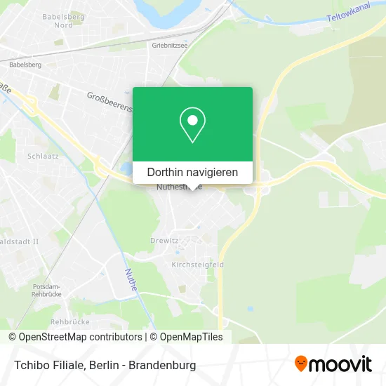 Tchibo Filiale Karte