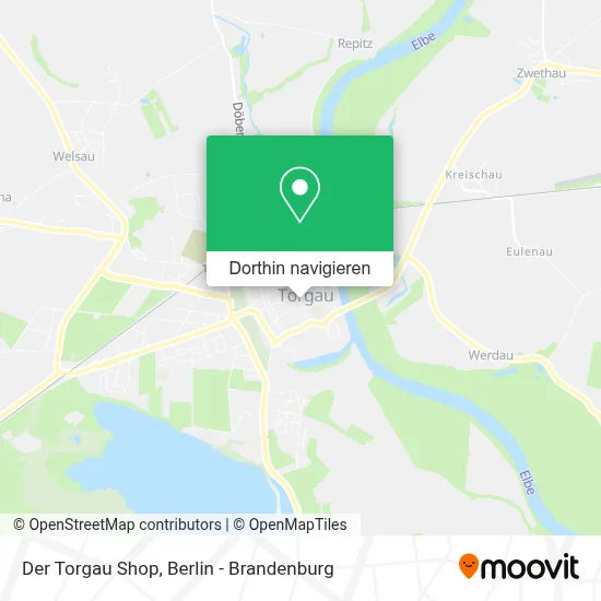 Der Torgau Shop Karte