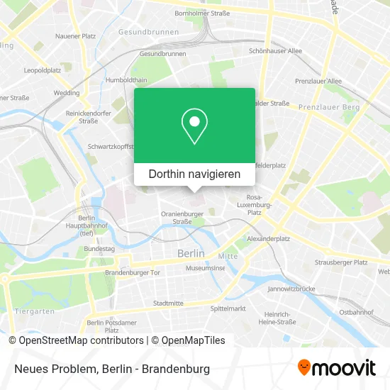 Neues Problem Karte