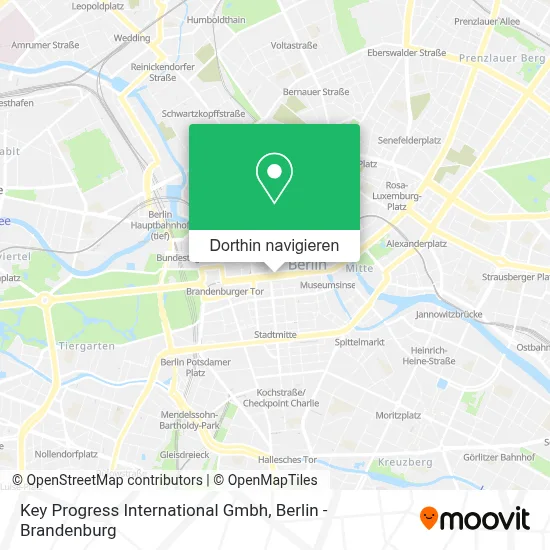 Key Progress International Gmbh Karte