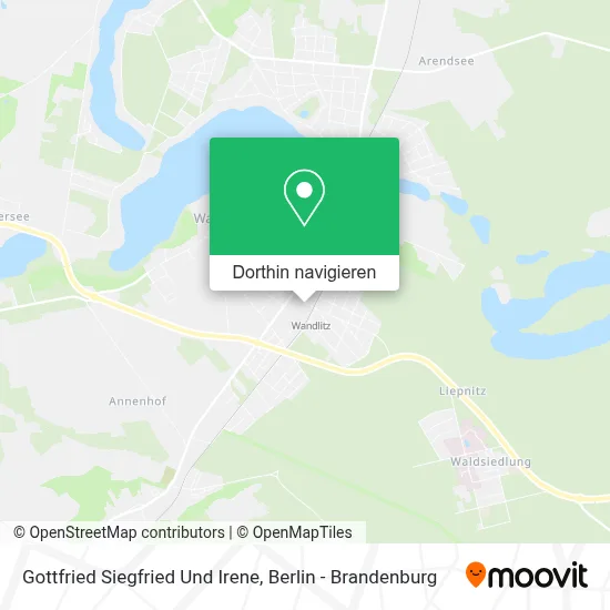 Gottfried Siegfried Und Irene Karte