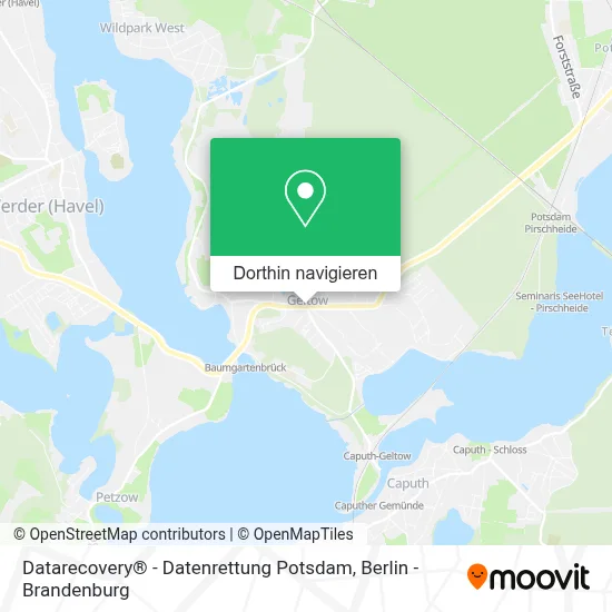 Datarecovery® - Datenrettung Potsdam Karte