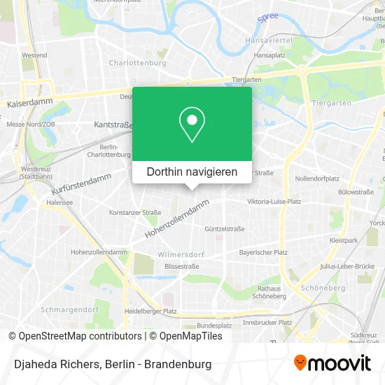 Djaheda Richers Karte