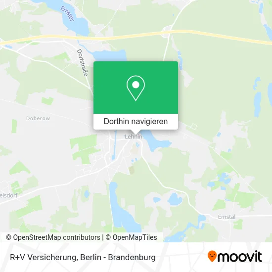 R+V Versicherung Karte