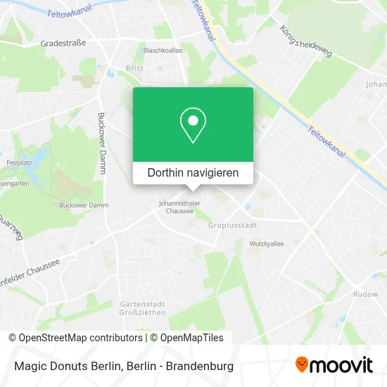 Magic Donuts Berlin Karte