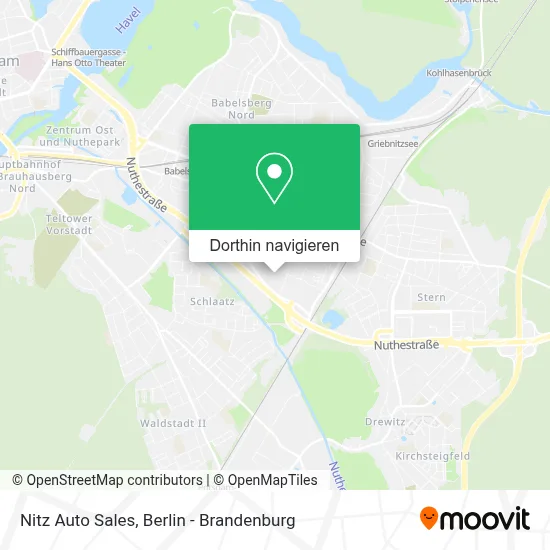 Nitz Auto Sales Karte