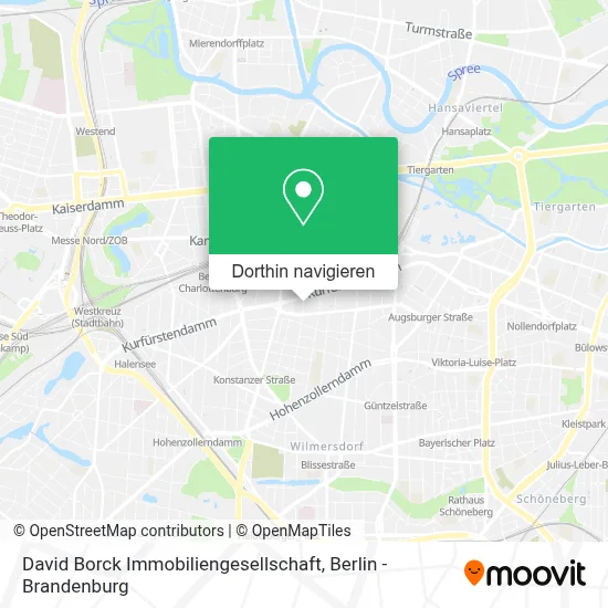 David Borck Immobiliengesellschaft Karte