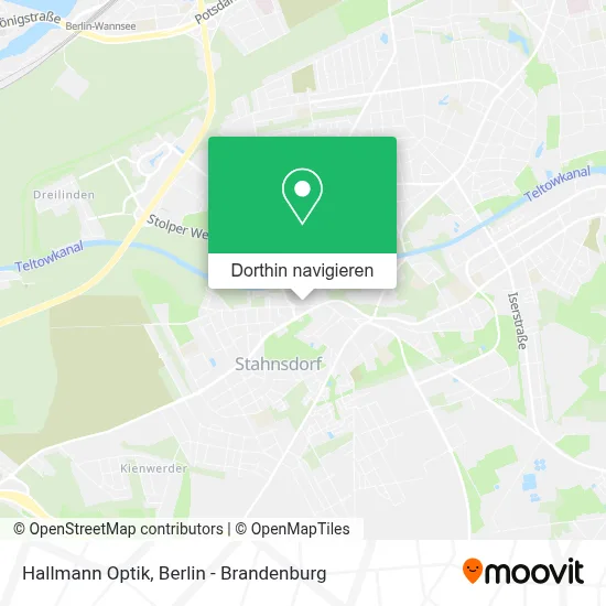 Hallmann Optik Karte