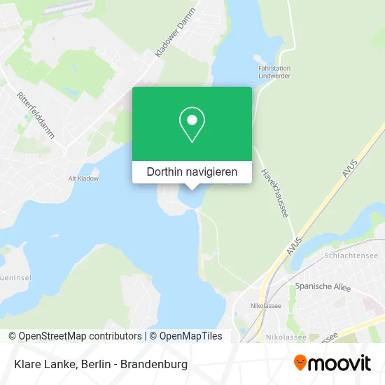 Klare Lanke Karte