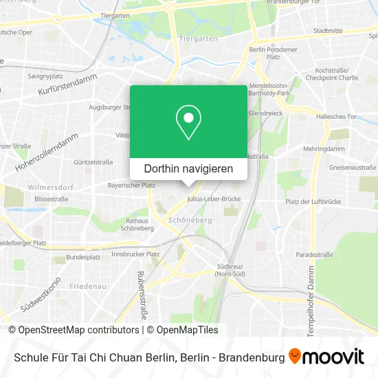Schule Für Tai Chi Chuan Berlin Karte