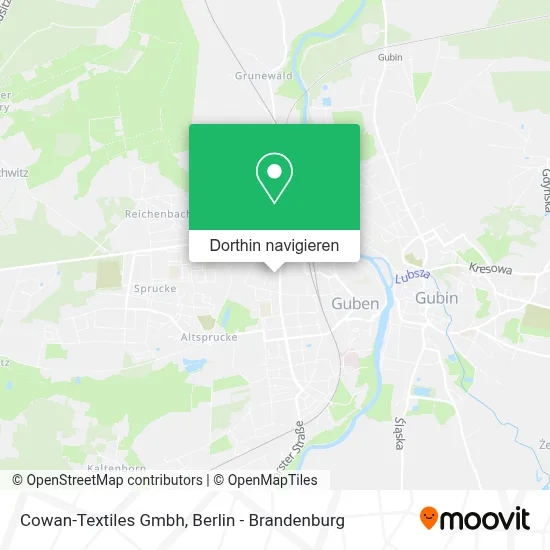 Cowan-Textiles Gmbh Karte