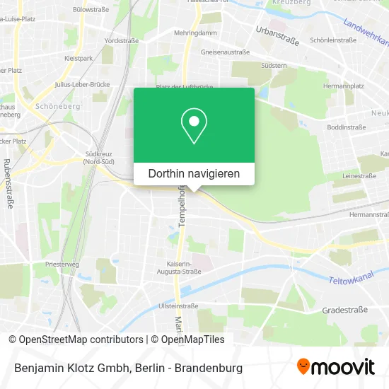 Benjamin Klotz Gmbh Karte