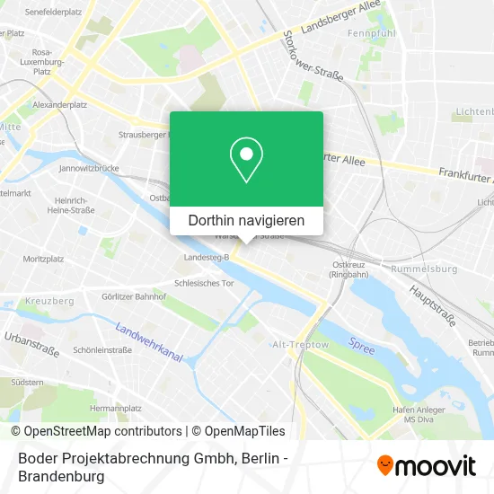 Boder Projektabrechnung Gmbh Karte
